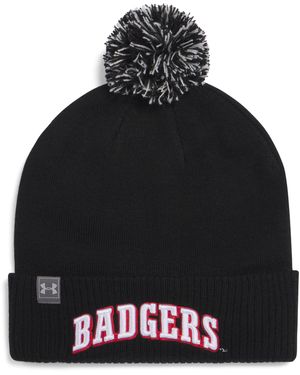 Under Armour Ua Collegiate Pom Beanie - Red