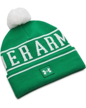 Under Armour Halftime Pom Beanie Team Kelly - Green