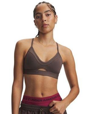 Under Armour Ua Meridian Strappy Bra - White