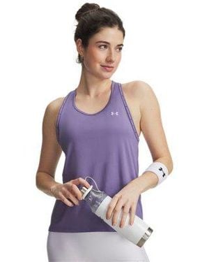 Under Armour Tech Knockout Tank Luxe Crest - Purple