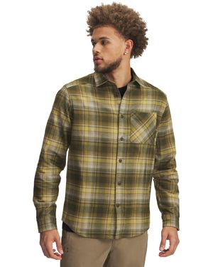 Under Armour Ua Expanse Flannel Shirt - Green