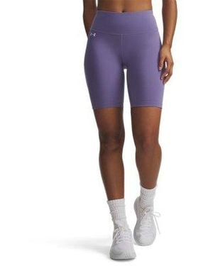 Under Armour Ua Motion 8" Bike Shorts - Purple