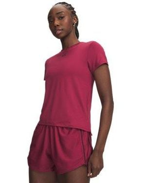 Under Armour Ua Vanish Short Sleeve - Red