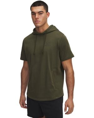 Under Armour Project Rock Terry Payoff Crew - Green
