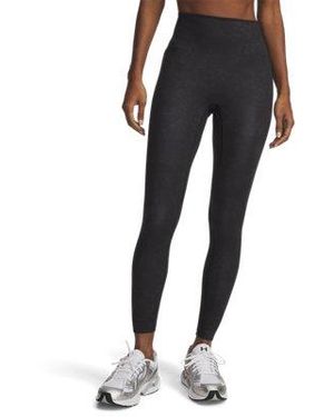 Under Armour Meridian Suede Effect Ankle Leggings - Black