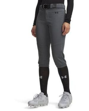 Under Armour S Utility Softball Pants 22, - Gray