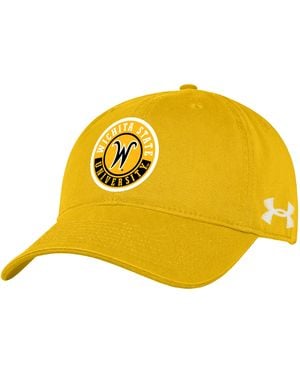 Under Armour Ua Washed Cotton Collegiate Adjustable Hat - Yellow