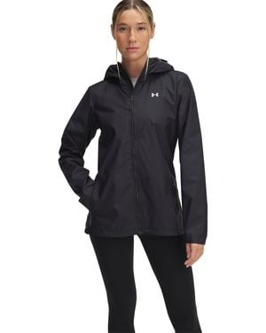 Under Armour Ua Storm Forefront Rain Jacket - Black