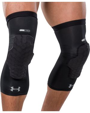 Under Armour Ua Gameday Armour Pro Padded Adult Leg Sleeves - Black