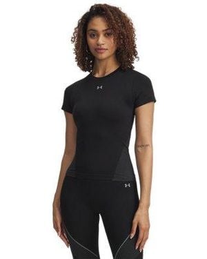 Under Armour Vanish Seamless Short Sleeve Steel Steel - Black
