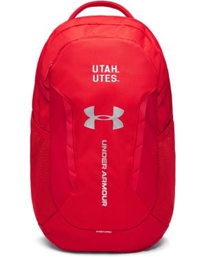 Under Armour Ua Hustle 6.0 Collegiate Backpack - Red