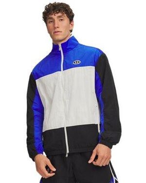 Under Armour Icon Woven Full Zip Track Jacket - Gray