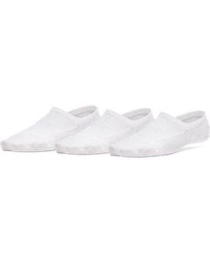 Under Armour Ua Vanish 3-pack Liner Socks - White
