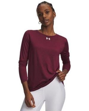 Under Armour Ua Tech Team Long Sleeve - Red