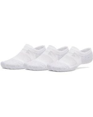 Under Armour Ua Pt Pro 3-pack Ultra Low Socks - White