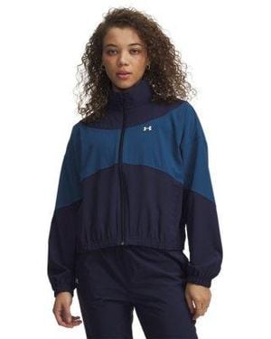 Under Armour Ua Rival Woven Jacket - Blue