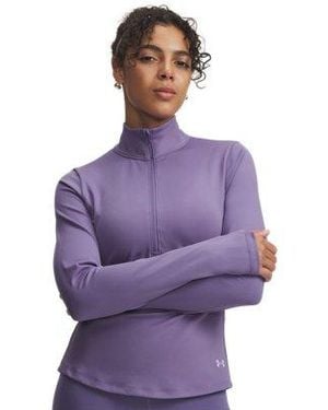 Under Armour Quarter Zip Training Top - Purple