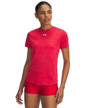 Under Armour Ua Tech Vent Team Short Sleeve - Red