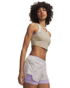 Under Armour Ua Explor Trail Run Pocket Tank - White