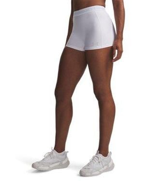 Under Armour Heatgear® Shorty 3" Shorts - White