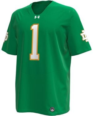 Under Armour Ua Notre Dame Collegiate Football Replica Jersey - Green