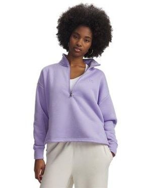 Under Armour Armor Fleece® 1⁄2 Zip - Purple