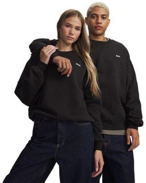 Under Armour Unless Lux Terry Crew Sweatshirt - Black