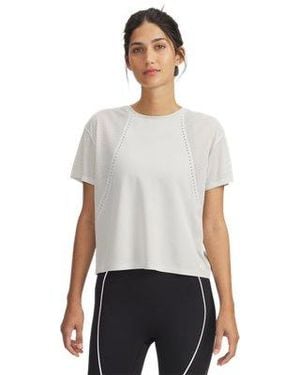 Under Armour Ua Halo Vent Short Sleeve - White
