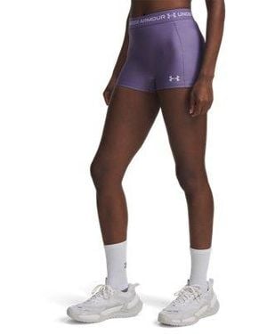 Under Armour Heatgear® Shorty 3" Shorts - Purple
