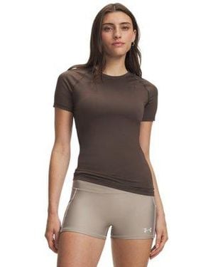 Under Armour Heatgear® Compression Short Sleeve - Brown