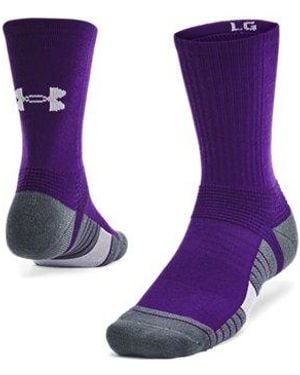 Under Armour Ua Team Crew Socks - Purple