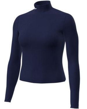 Under Armour Ua Gameday Coldgear® Collegiate Fitted Mock Long Sleeve - Blue