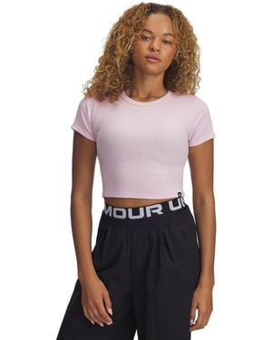 Under Armour Ua Rival Rib Baby T-shirt - Pink