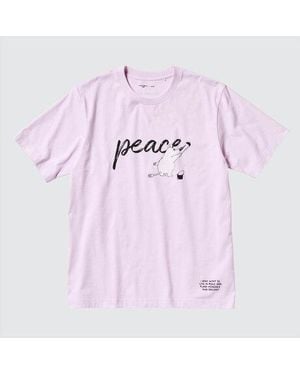 Uniqlo Peace For All T-Shirt (Moomin) - Pink