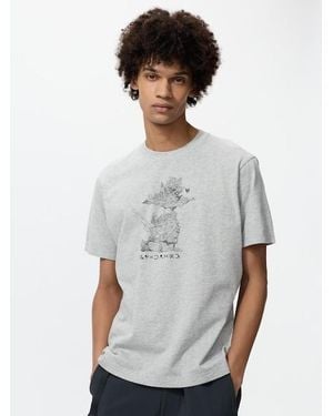 Uniqlo Manga Ut Shueisha 100Th Graphic T-Shirt (Hunter X Hunter) - Grey