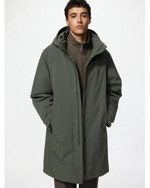 Uniqlo Hybrid Down Coat - Black