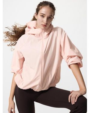 Uniqlo Uv Protection Pocketable Parka - Pink