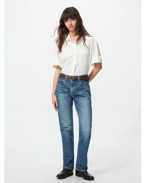 Uniqlo Slim Straight Jeans - Blue