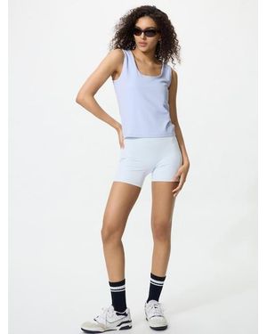 Uniqlo Ultra Stretch Active Biker Shorts - Blue