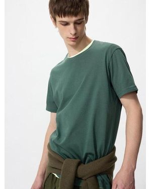 Uniqlo Dry Colour Crew Neck T-Shirt - Green