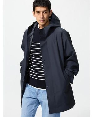 Uniqlo Blocktech Coat - Blue