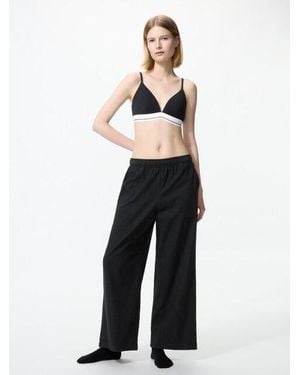 Uniqlo Flannel Easy Trousers - White