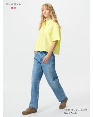 Uniqlo Vaquero Recto - Azul