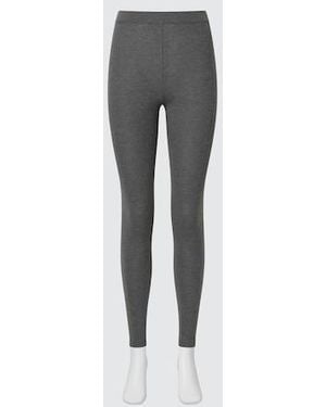 Uniqlo Heattech Extra Warm Kaschmirmix Thermo Leggings - Grau