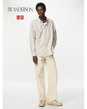 Uniqlo Straight Jeans (Longer) - White