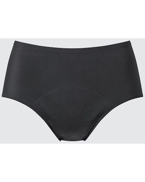 Uniqlo Mutande Assorbenti Airism Vita Alta - Nero