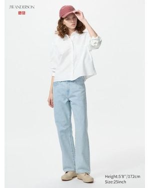 Uniqlo Vaquero Recto - Azul