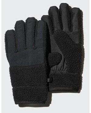 Uniqlo Guanti Termici Heattech Pile - Nero