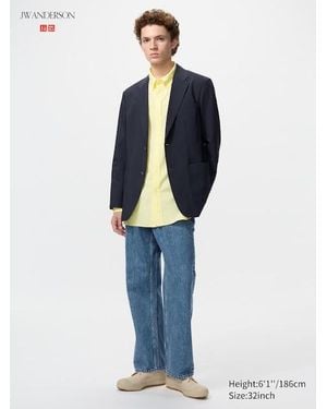 Uniqlo Straight Jeans - Blue