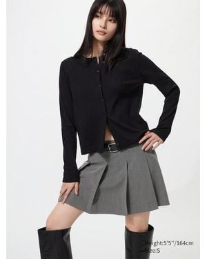 Uniqlo Pleated Skort - Black